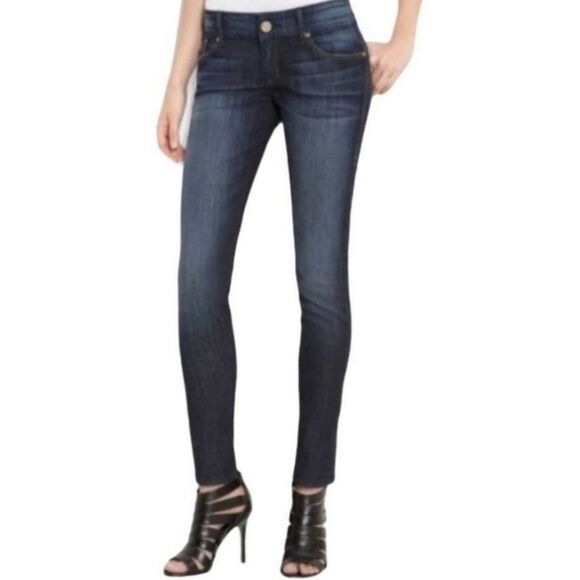 🔸️Dylan George Blue Kendra Regular Rise Skinny Jeans Size 6/28 - Picture 11 of 11